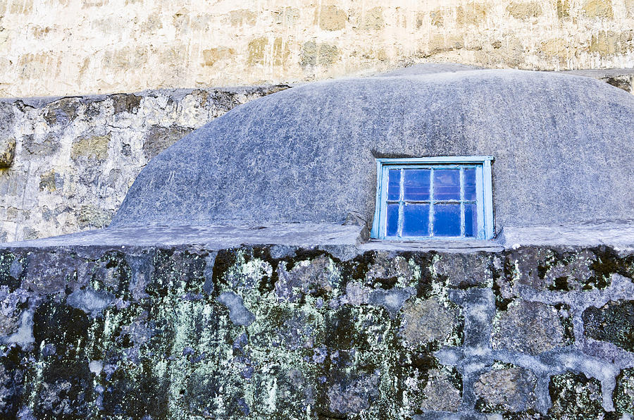 Blue Window At Mission Santa Barbara Photograph by Priya Ghose