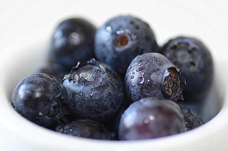 Still Life Photograph - Blueberries by Martina Fagan