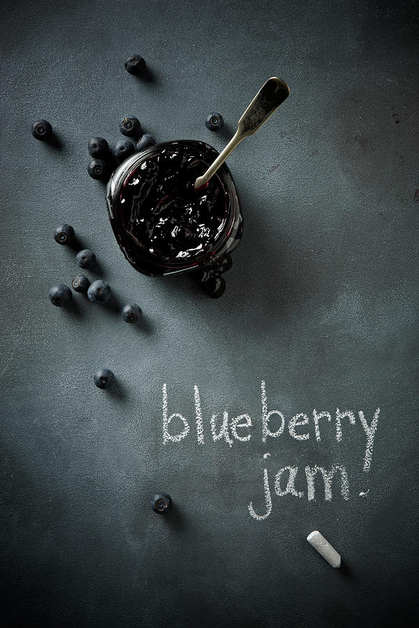 Blueberry Jam Photograph by Lew Robertson