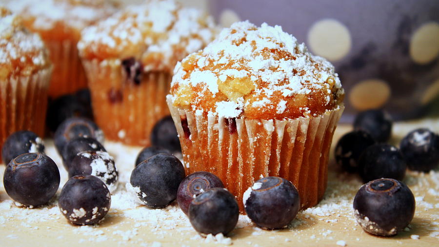 Blueberry Muffins Photograph by Joseph Skompski