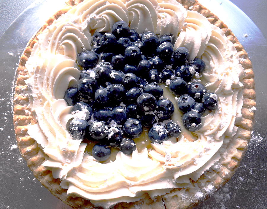 Blueberry Pie Photograph by Dietmar Scherf