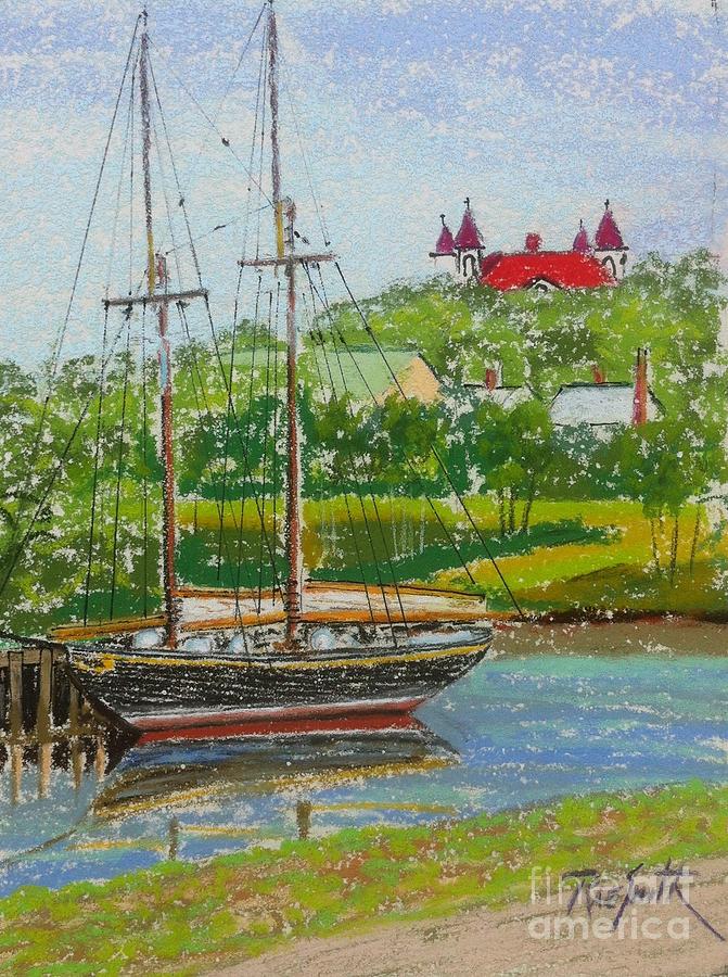 Bluenose  Two Pastel by Rae  Smith