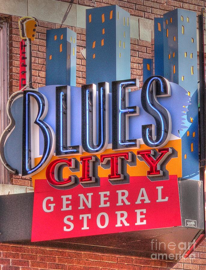 Blues City Photograph by David Bearden