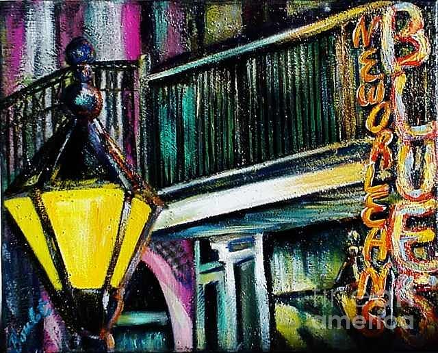 Blues Club Painting by Beverly Boulet