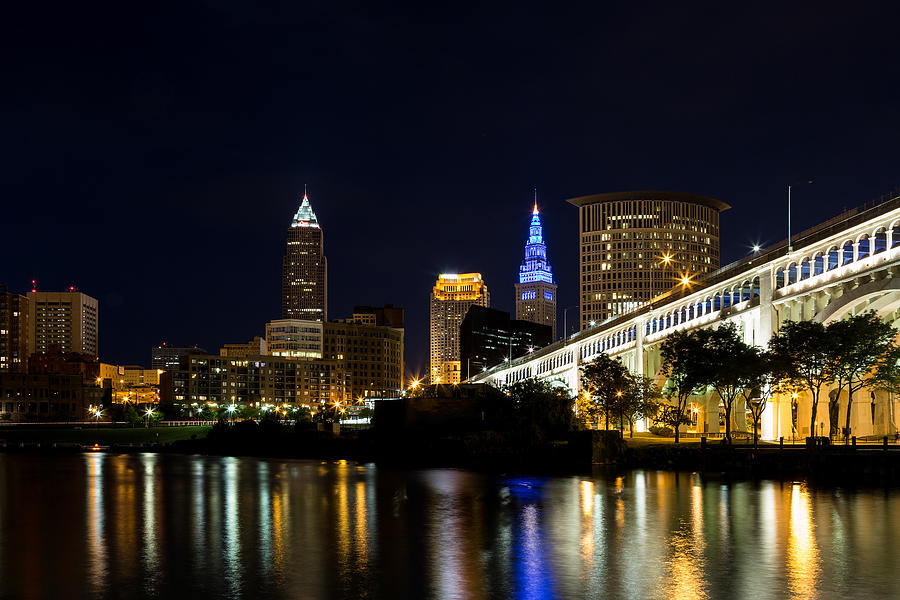 Blues In Cleveland Ohio Photograph by Dale Kincaid