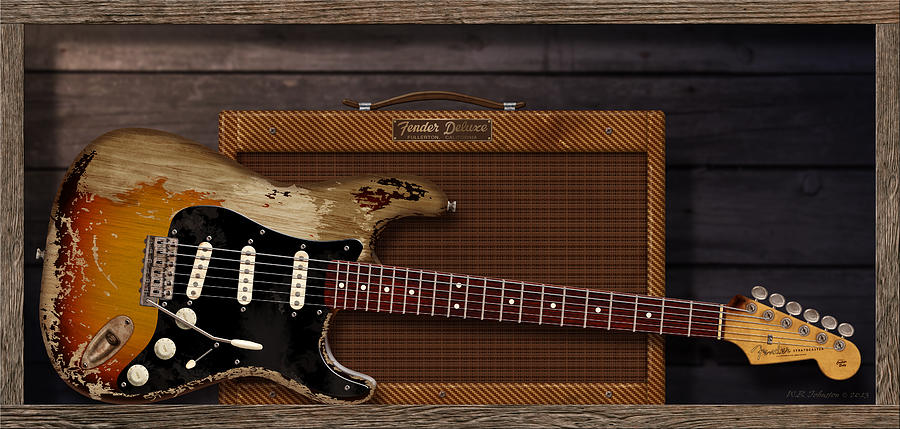 Eric Clapton Digital Art - Blues Tools by WB Johnston