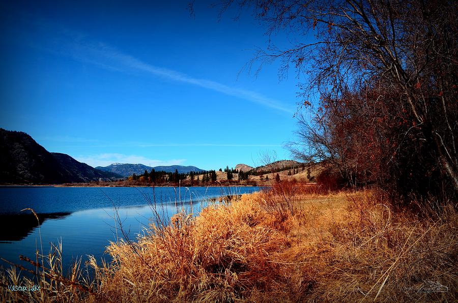 Bluey Day - Vaseux Lake 03-11-2014 Photograph by Guy Hoffman