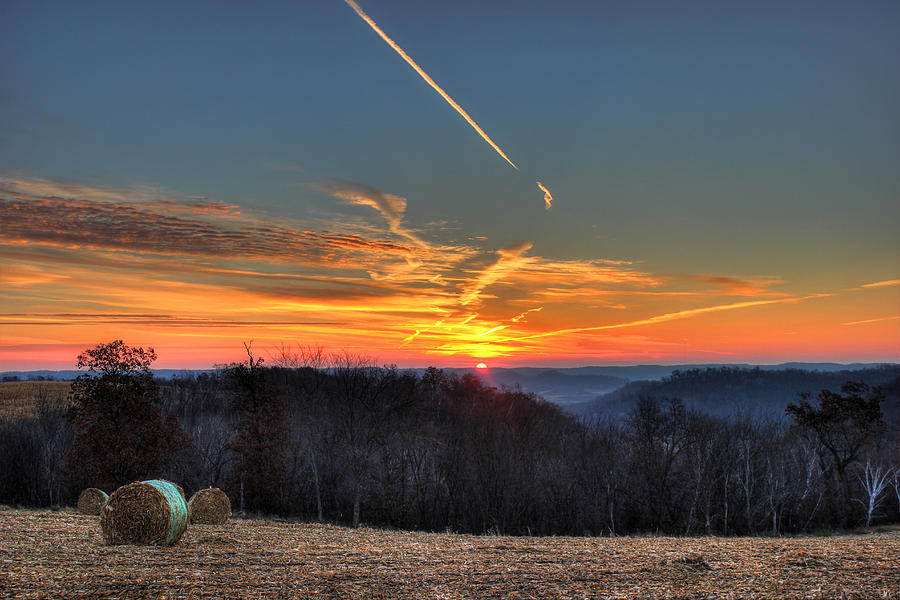 Bluff Country Sunrise Photograph by Brook Burling