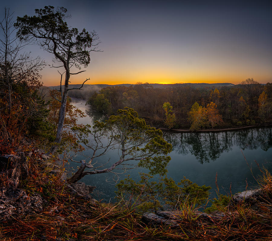 Bluff View Of the Meramec Photograph by Robert Charity