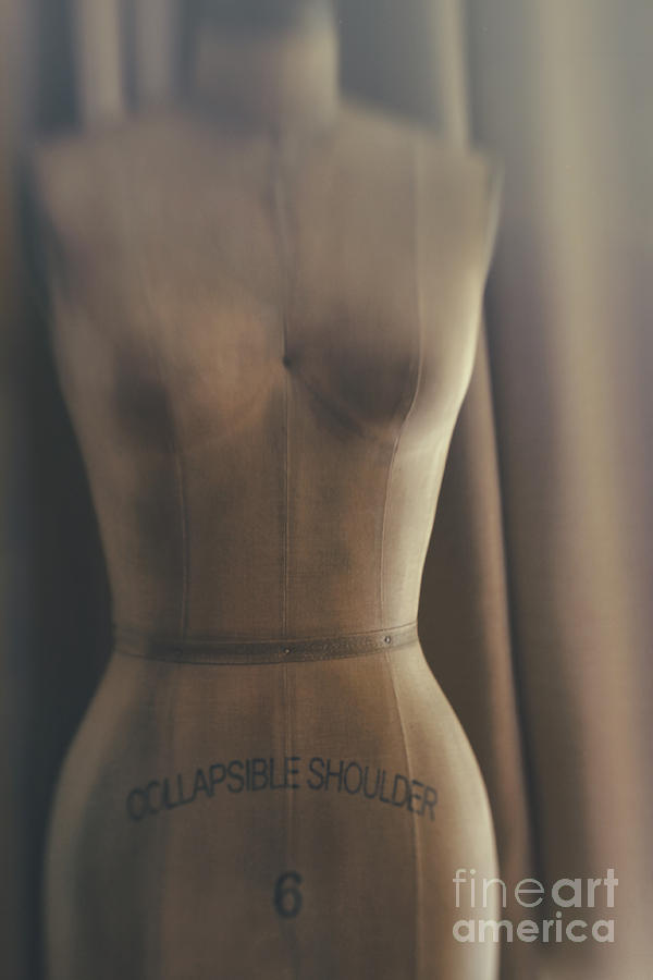 Blurred image of a mannequin Photograph by Sandra Cunningham