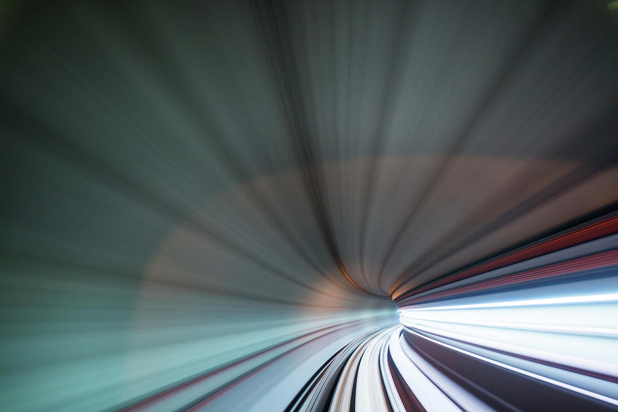 Blurred View Of Subway Tunnel, Malaysia Photograph by Paul Souders Blurred View Of Subway Tunnel, Malaysia Photograph by Paul Souders