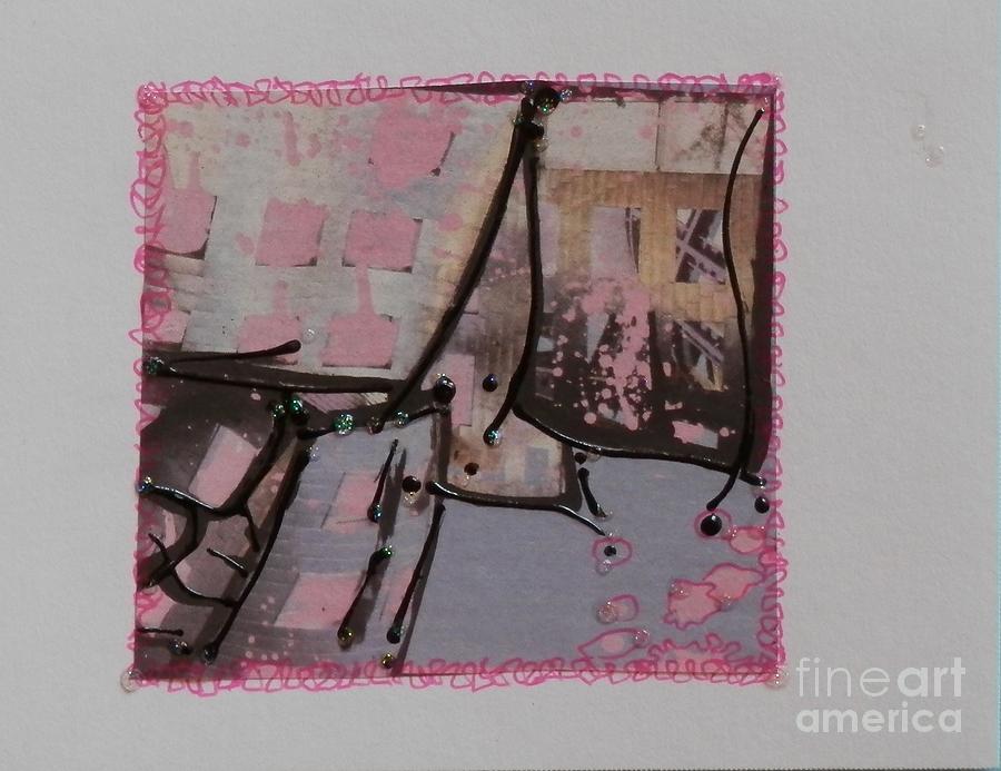 Blushed engagement Mixed Media by Barbara Leigh Art