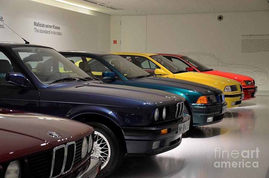 BMW cars through the years Munich Germany Photograph by Imran Ahmed