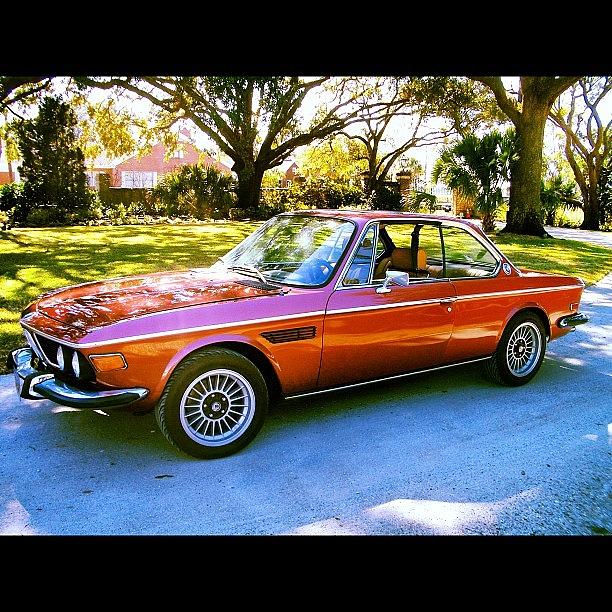 Vintage Photograph - #bmw #e9 #coupe #e9coupe #bmw30csi by Motorsports The Real