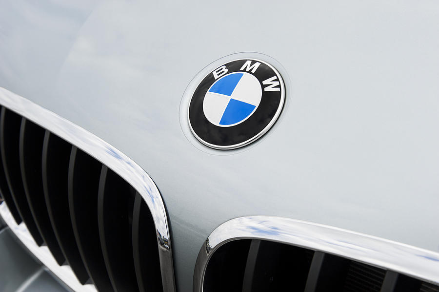 BMW Emblem and Kidney Grille Photograph by Kenneth-cheung