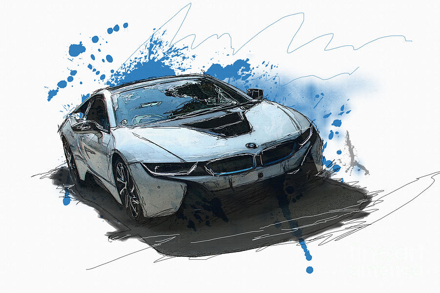 8 арт. BMW i8 арт. BMW i8 арты. BMW i8 арт киберпанк. Рисунок БМВ диджитал.