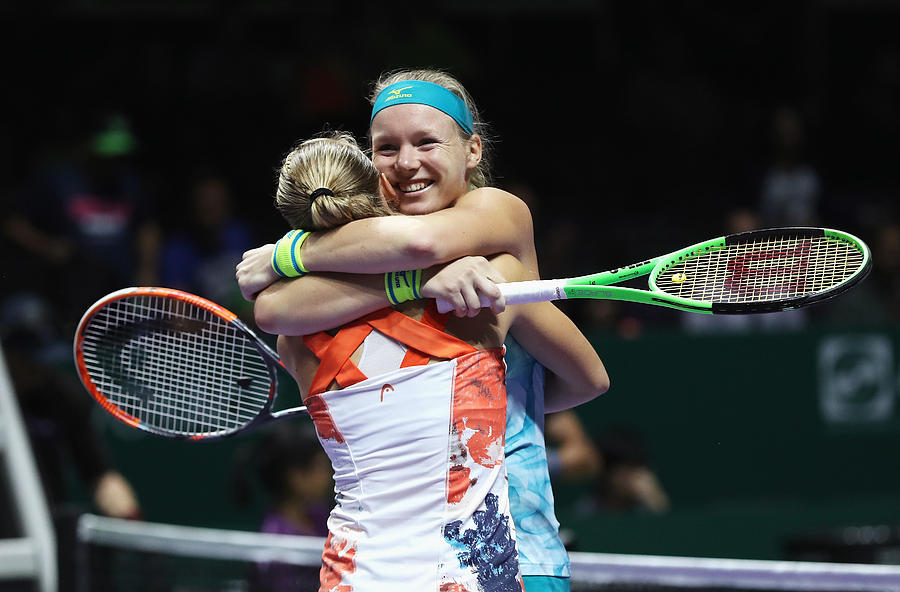 BNP Paribas WTA Finals Singapore presented by SC Global - Day 6 Photograph by Matthew Stockman