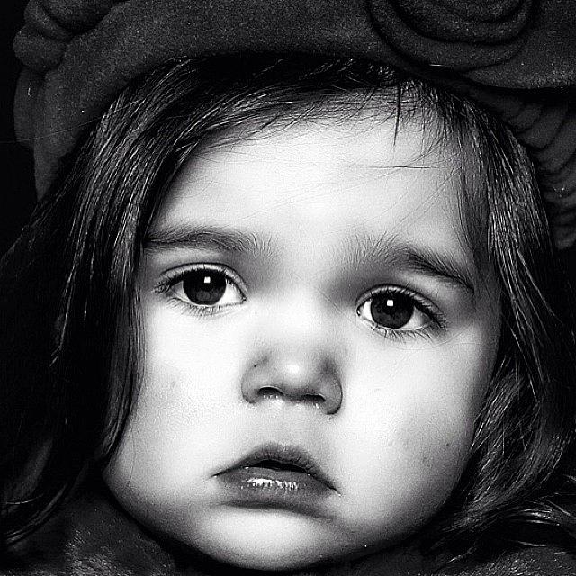 Portrait Photograph - #bnwlife_member #child #girl #portrait by Lsl Studios