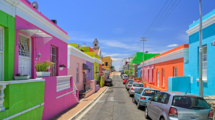 Bo Kaap Township in Cape Town Photograph by Espiegle