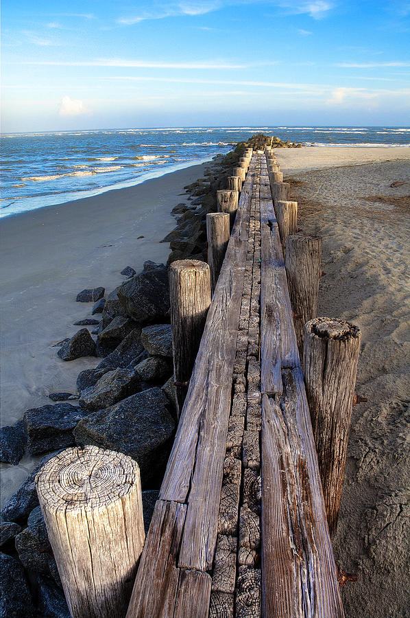 Boardwalk - Charleston SC Photograph by DCat Images
