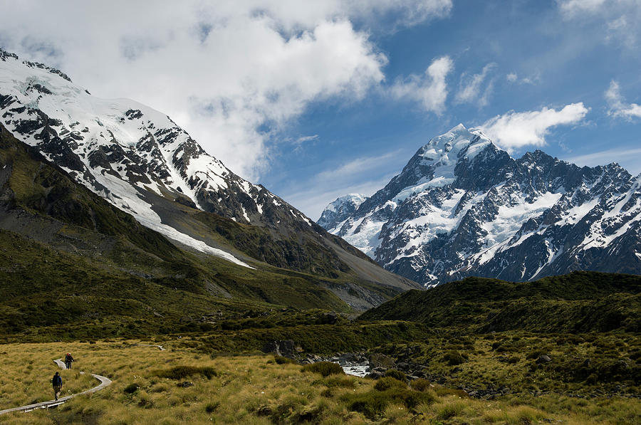 Boardwalk On The Trail To Hooker Lake Photograph by Chris Linder - Fine ...