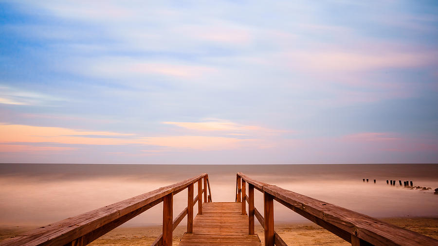 Boardwalk to Paradise Photograph by Keith Allen