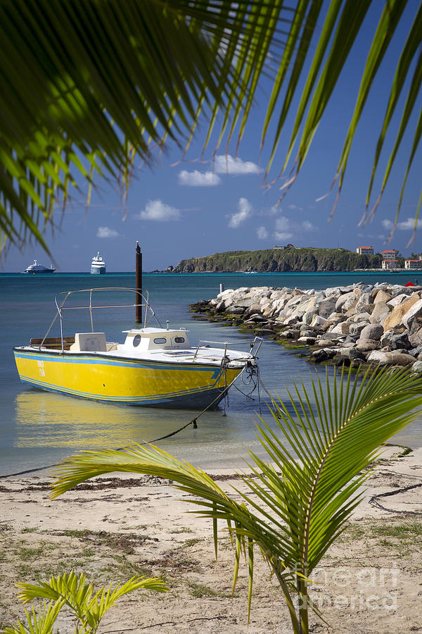 Boat - St Maarten Photograph by Brian Jannsen