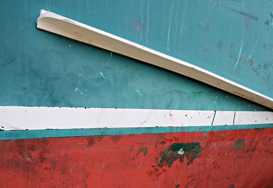 Boat Photograph - Boat Abstract #1 by Diana Angstadt