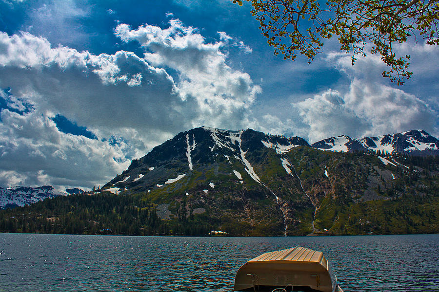 Boat and Lake in Northern California  Photograph by John McGraw