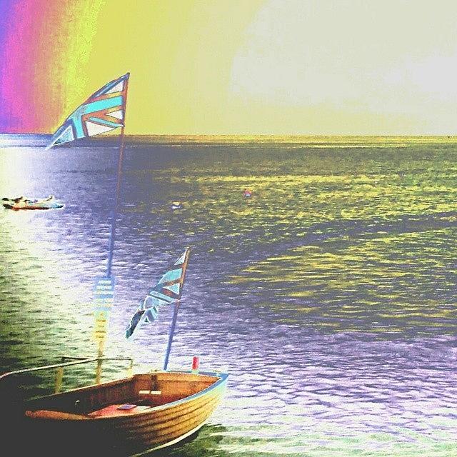 Fish Photograph - #boat #boss #ocean #rainbows #art by Candy Floss Happy