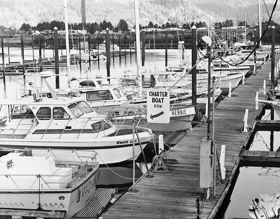 Boat Charter Row Photograph by HW Kateley