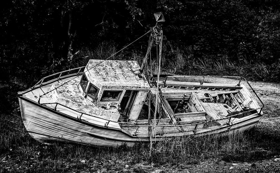 Boat Graveyard Photograph by Patrick Boening