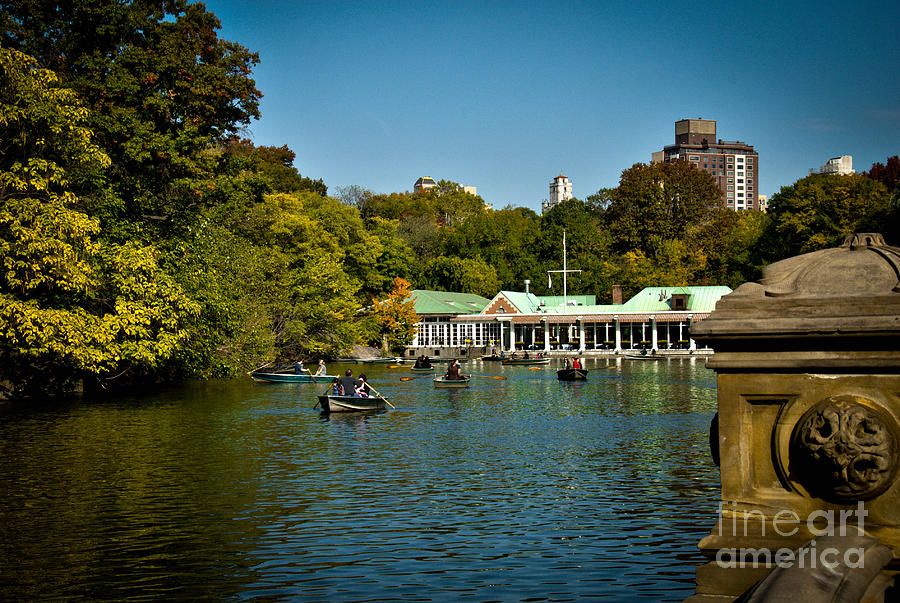 Boat House Central Park New York Photograph by Amy Cicconi