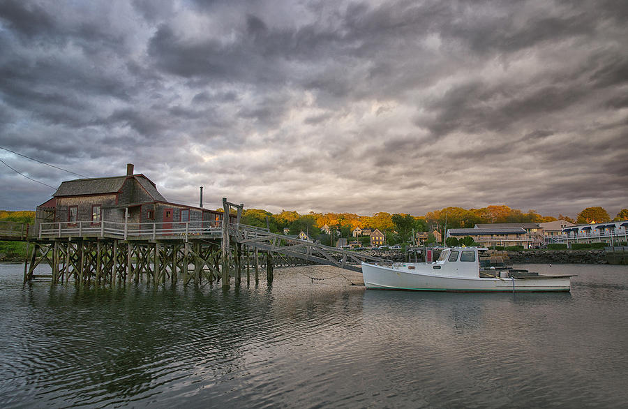 Boat House Photograph by Darylann Leonard Photography