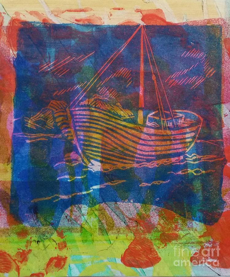 Boat in Blue by Cynthia Lagoudakis Boat in Blue by Cynthia Lagoudakis
