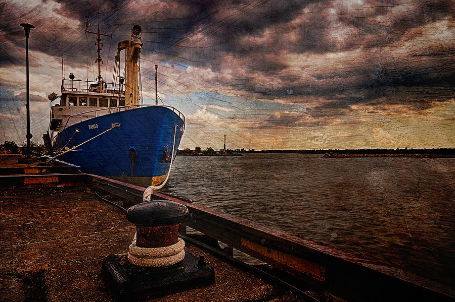 Boat In Marina Photograph by Nebojsa Novakovic