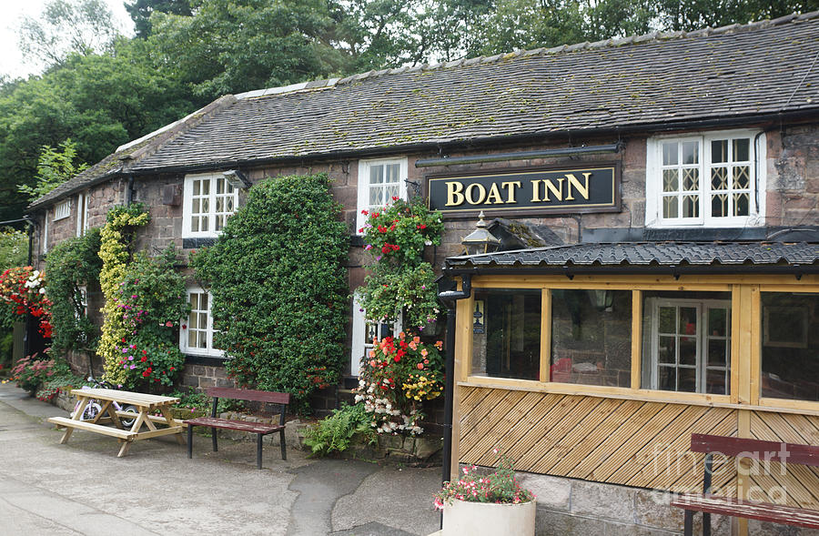 Boat Inn at Cheddleton Photograph by David Birchall