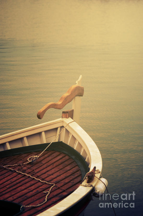 Summer Photograph - Boat by Jelena Jovanovic