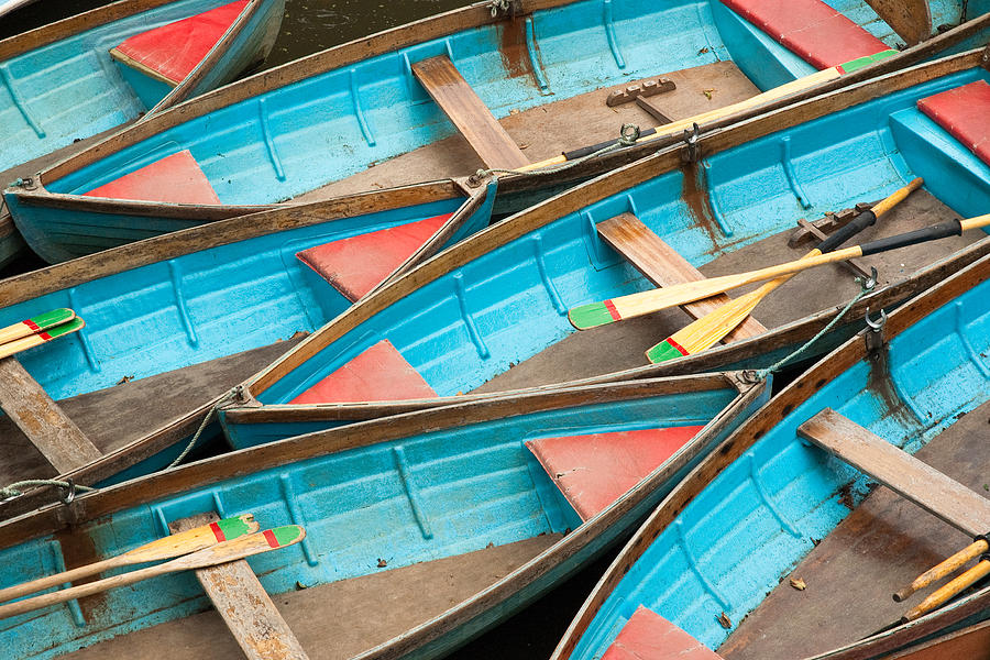 Boat Rentals at Oxford UK Photograph by Rob Huntley