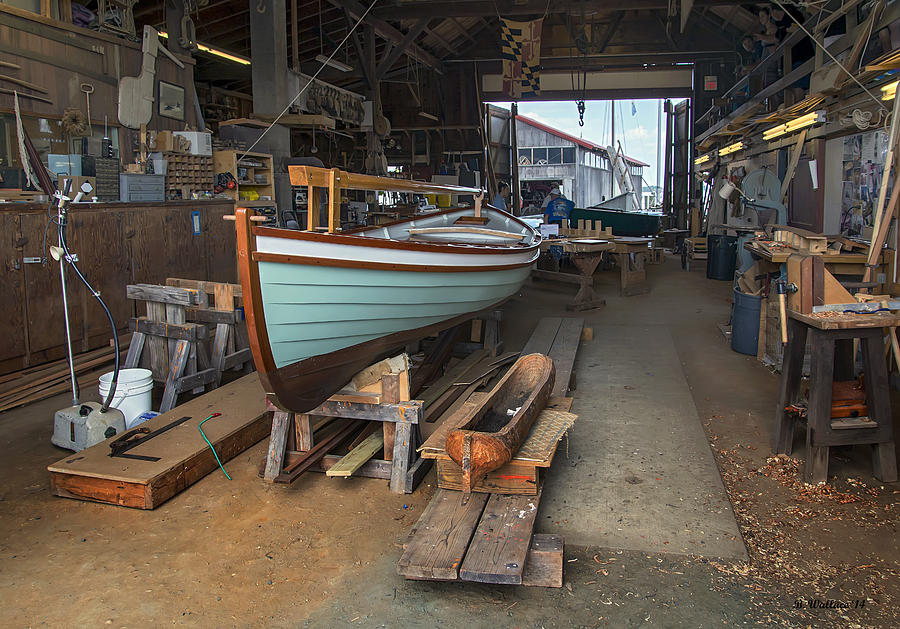 Boat Shop Photograph by Brian Wallace