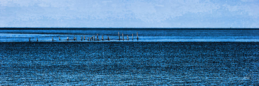 Boat Tie - Ups - Low Key - Chesapeake Bay Photograph by Paulette B Wright
