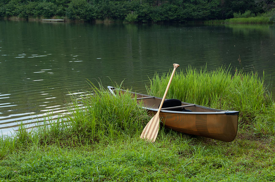 Boat with Paddle Photograph by Joye Ardyn Durham