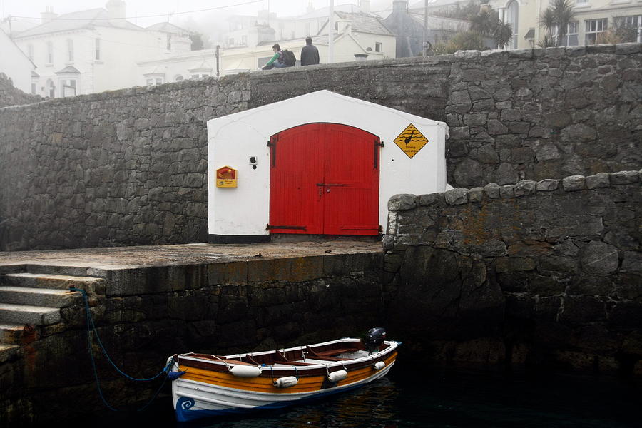Boathouse Photograph by Aidan Moran