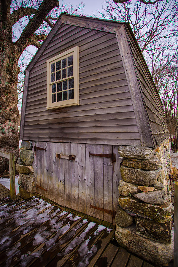 Boathouse at The Old Manse Photograph by Allan Morrison