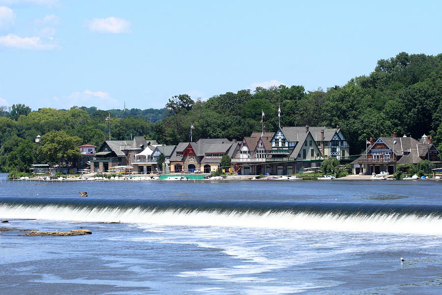 Boathouse Row 2 Photograph by Lou Ford