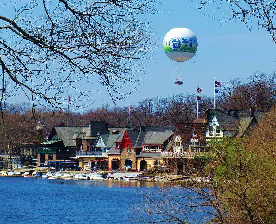Boathouse Row in Philadelphia Photograph by Jeannie Allerton