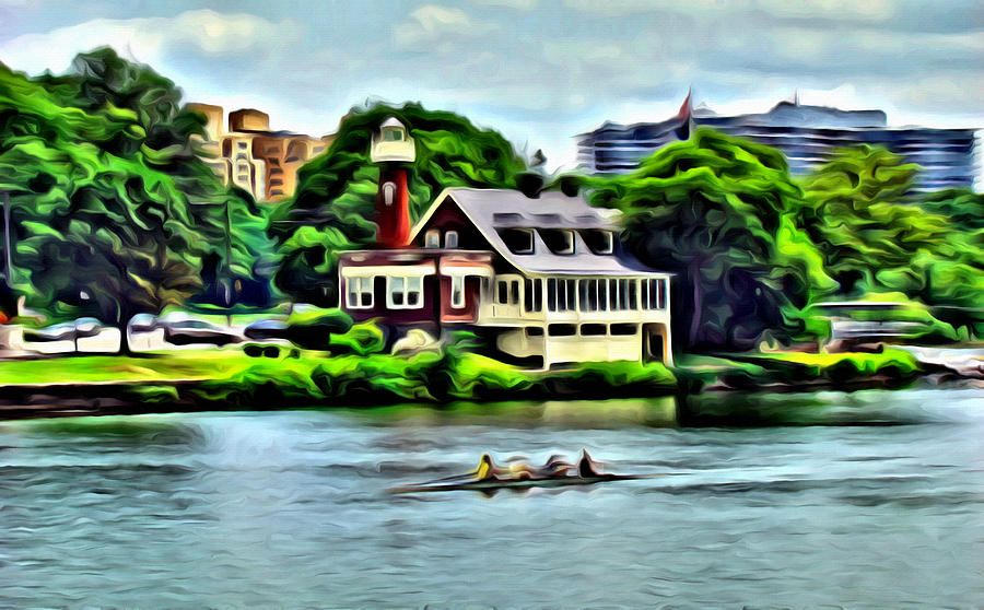 Boathouse Rowers On The Row Photograph by Alice Gipson