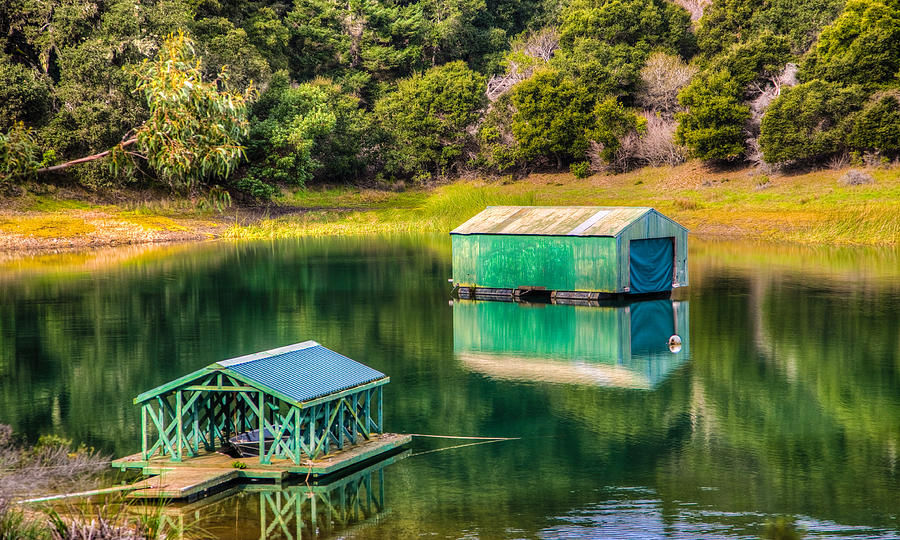 Boathouse Photograph by Tommy Farnsworth