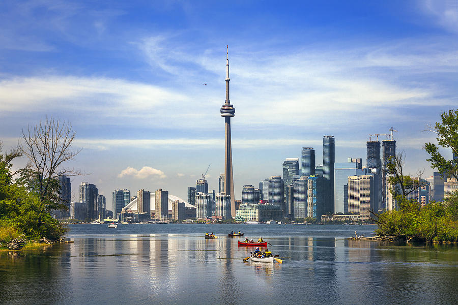 Boating in Lake Ontario, Toronto, Canada Photograph by Istvan Kadar Photography