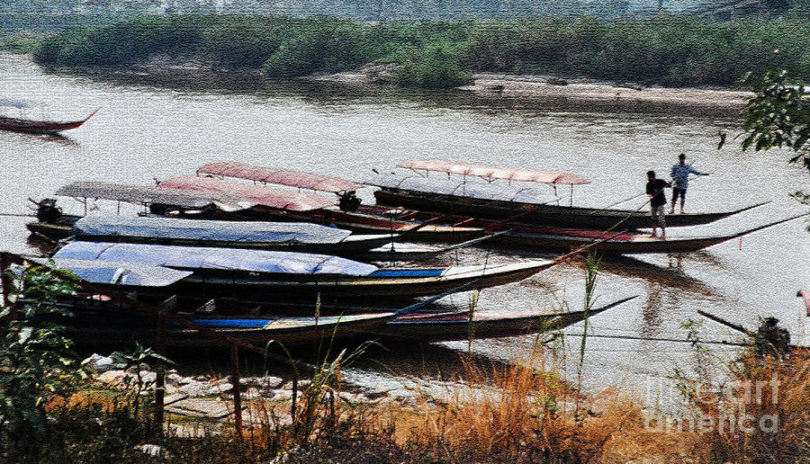 Boating in Thailand Photograph by Lydia Holly - Pixels